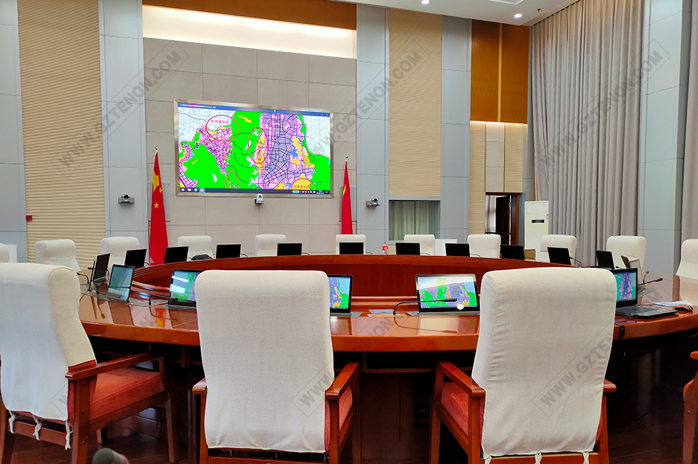 云南某政府（液晶升價(jià)一體機(jī)、嵌入式話(huà)筒、滑蓋式桌面插座）
