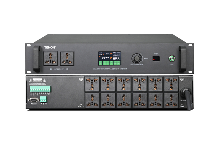 12路帶中控電源時序器 MS-12C
